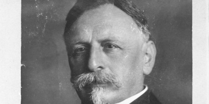 schwarz-weiß Porträt Eduard Rosenthal